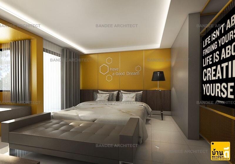 งานออกแบบและตกแต่งภายในโรงแรม Seven Bee Boutique Hotel