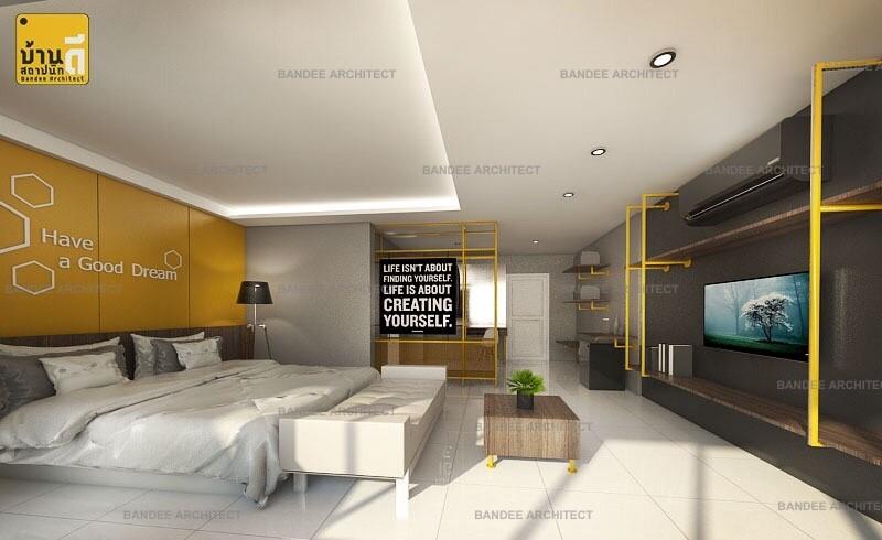งานออกแบบและตกแต่งภายในโรงแรม Seven Bee Boutique Hotel