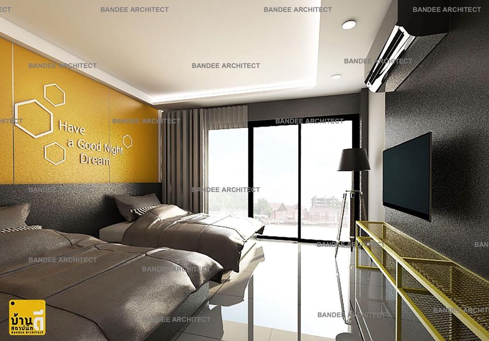 งานออกแบบและตกแต่งภายในโรงแรม Seven Bee Boutique Hotel