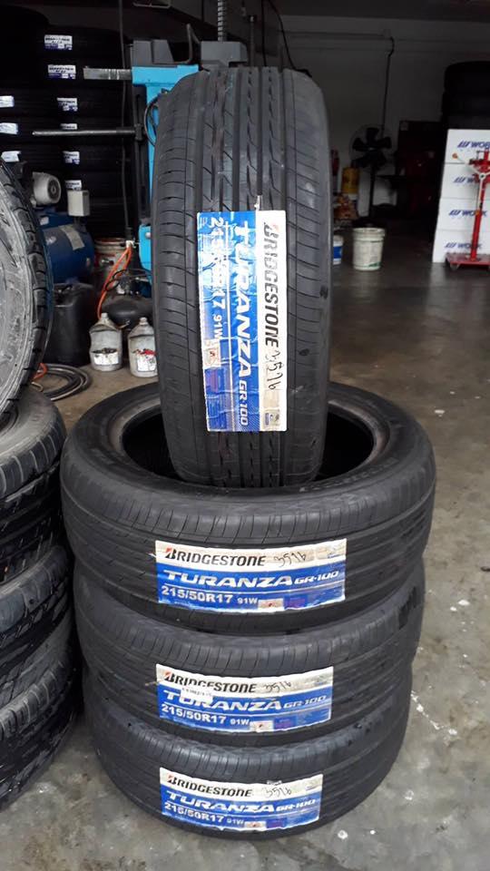 เปลี่ยนยาง Bridgestone ที่ CS. Automax