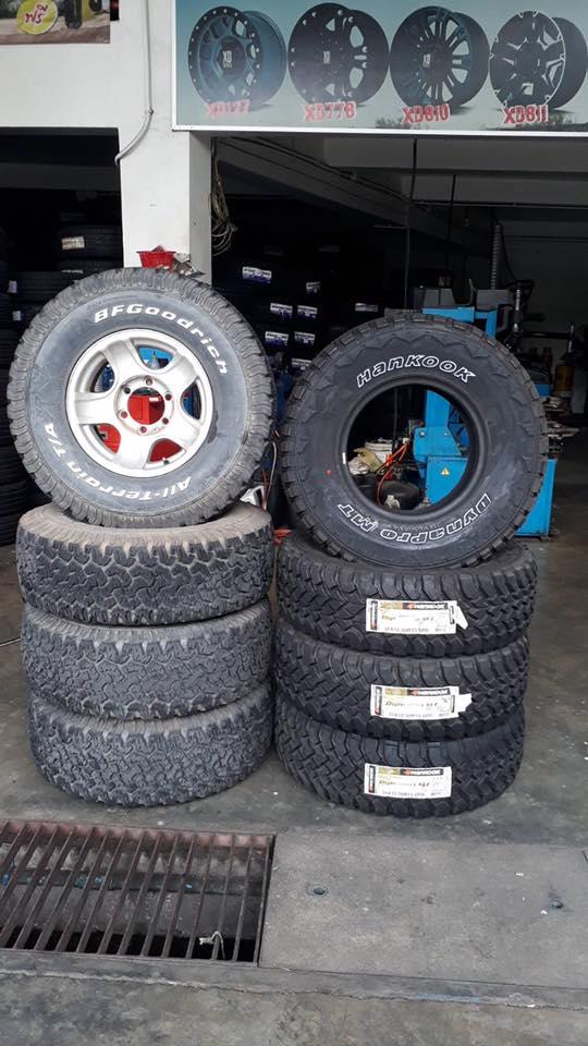 ยาง Hankook  MT ถูกและดี