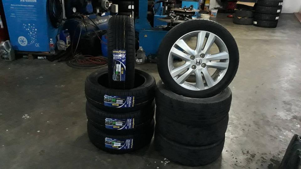 เปลี่ยนยาง GoodYear ไว้ใจ CS.automax 2555