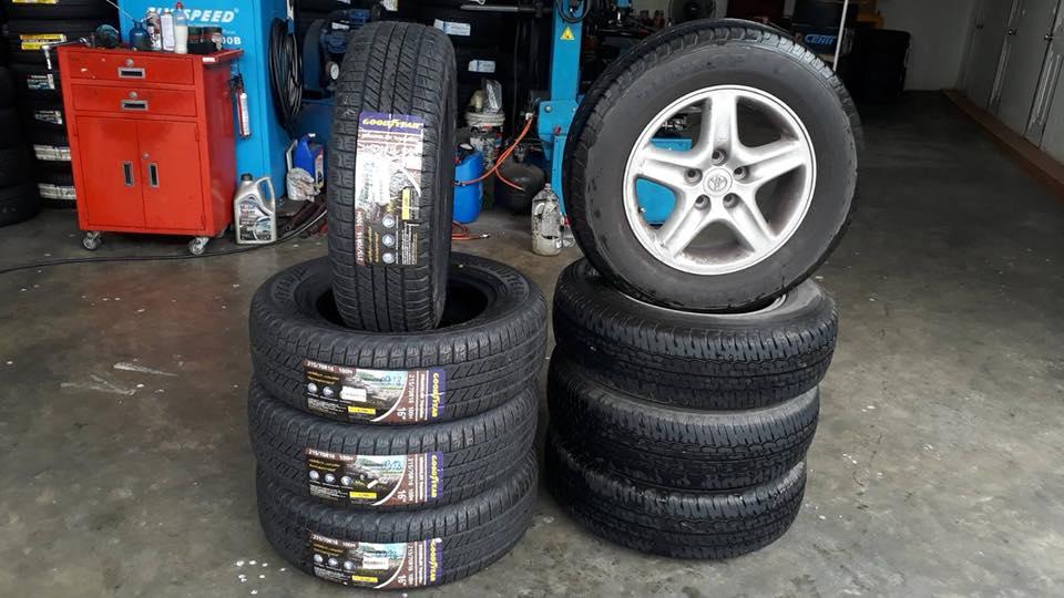 เปลี่ยนยาง GoodYear ไว้ใจ CS.automax 2555