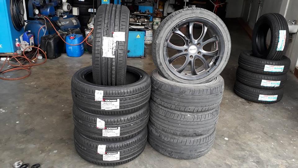 เปลี่ยนยาง Yokohama AE50 Japan ไว้ใจ CS.automax 2555