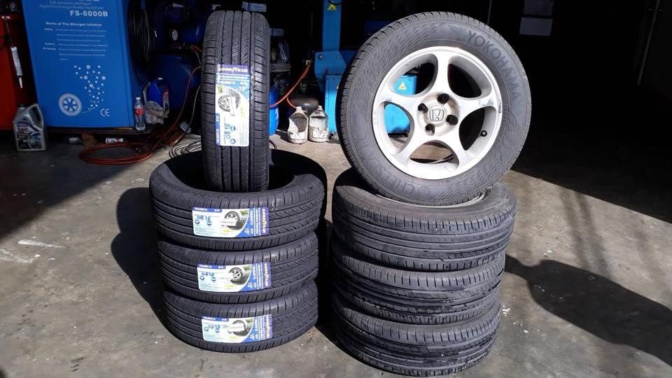 เปลี่ยนยาง GoodYear ไว้ใจ CS.automax 2555