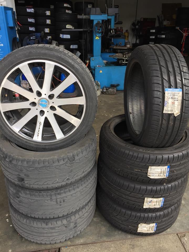 เปลี่ยนยาง Falken ไว้ใจ CS.automax 2555