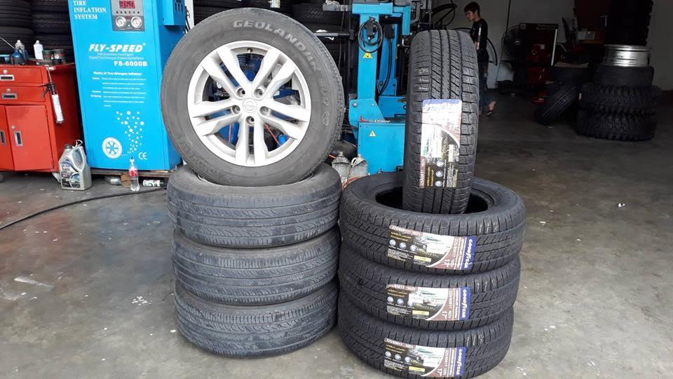 เปลี่ยนยาง GoodYear ไว้ใจ CS.automax 2555