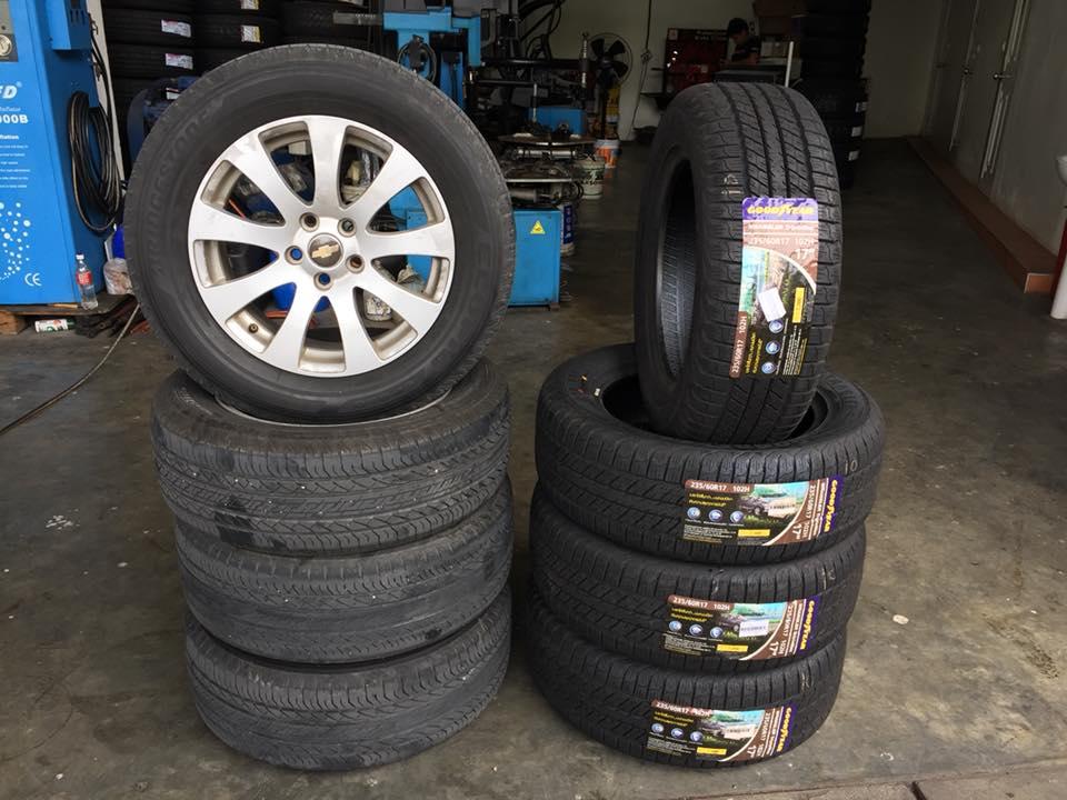 เปลี่ยนยาง GoodYear ไว้ใจ CS.automax 2555