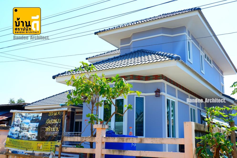 งานก่อสร้างบ้านคุณธัญสิริ สำรวมรัมย์