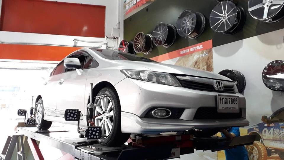 เปลี่ยนยาง Yokohama AE50 ที่ CS.automax 2555