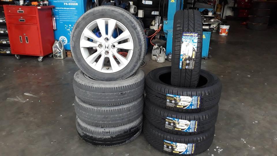 เปลี่ยนยาง GoodYear ที่ CS.automax 2555