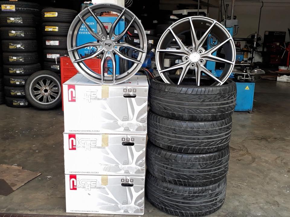 เปลี่ยนล้อ Niche wheel ที่ CS.automax 2555