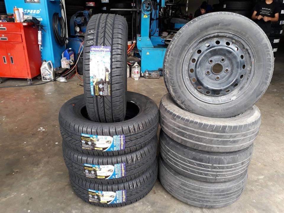 เปลี่ยนยาง GoodYear ที่ CS.automax 2555