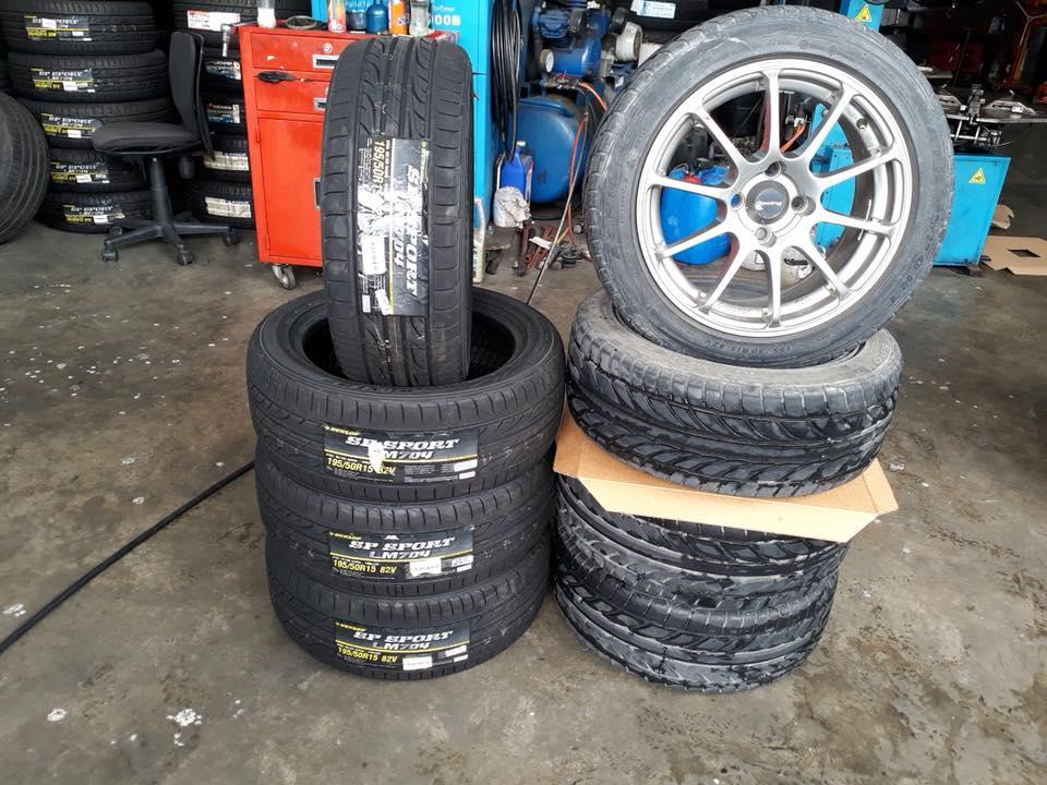 เปลี่ยนยาง Dunlop ที่ CS.automax 2555