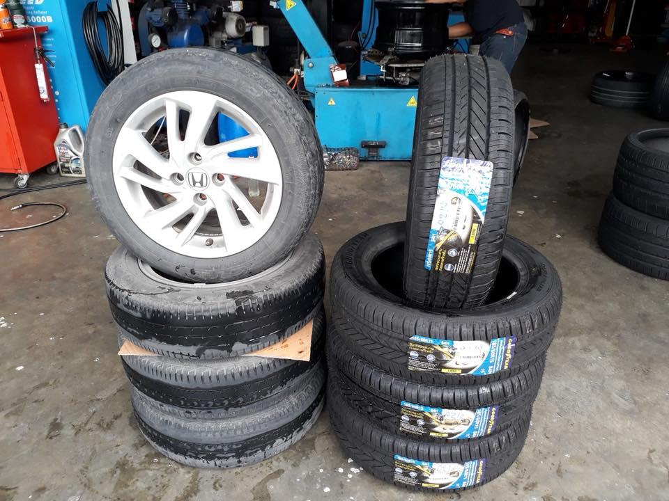 เปลี่ยนยาง GoodYear ที่ CS.automax 2555