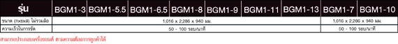 เครื่องขัดเงา BGW