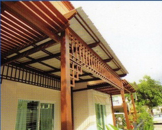 ตัวอย่างหลังคา UPVC 4