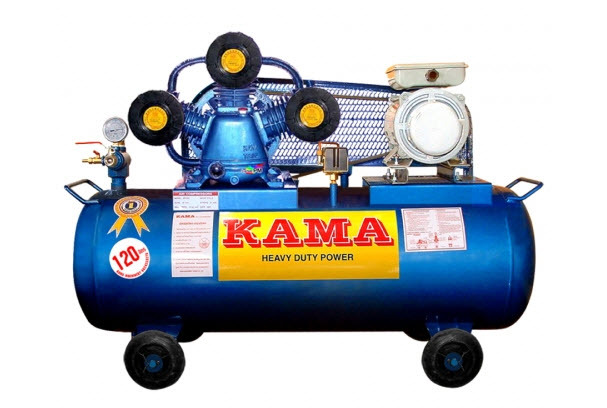 ปั๊มลมลูกสูบ KAMA 2 HP 120 ลิตร