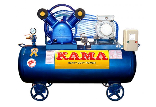 ปั๊มลมลูกสูบ KAMA 3 HP 200 ลิตร