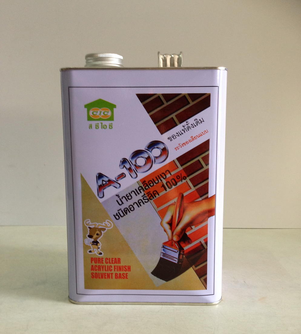 น้ำยาเคลือบเงาA-100สูตรน้ำมัน CIC