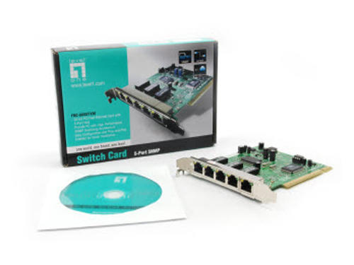 5-Port Fast Ethernet PCI Switch Card รุ่น FNC-0600TXM