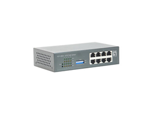 8-Port Fast Ethernet PoE Switch,85W รุ่น FEP-0800