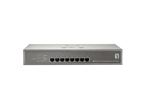 8-Port Fast Ethernet PoE Switch, 802.3at PoE+, 123.2W รุ่น FEP-0811