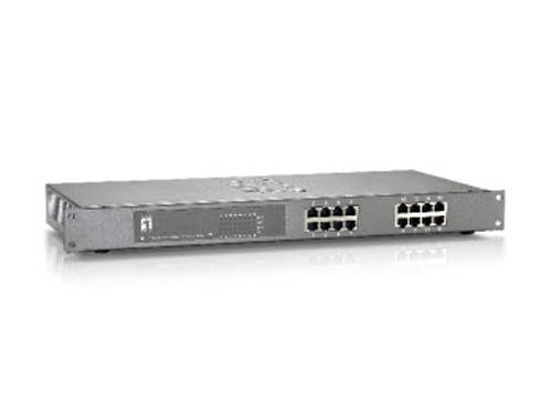 16-Port Fast Ethernet PoE Switch, 480W, 802.3at PoE+ รุ่น FEP-1612