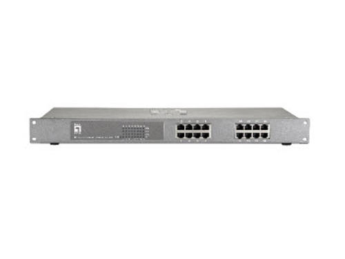 16-Port Fast Ethernet PoE Switch, 480W, 802.3at PoE+ รุ่น FEP-1612