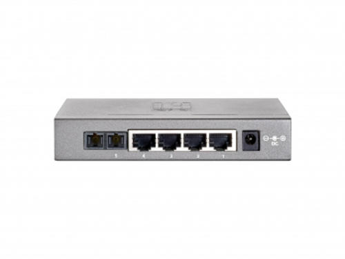 5-Port Fast Ethernet Switch, 1 x SC Multi-Mode Fiber, 2km รุ่น FEU-0511