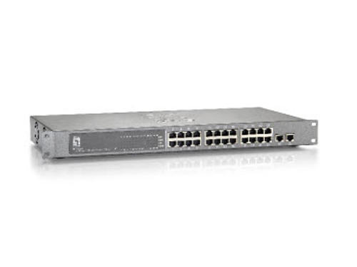 26-Port Fast Ethernet PoE Switch, 2 x SFP/RJ45 Combo Gigabit, 802.3at PoE+, 24 PoE Outputs, 240W รุ่น FGP-2410