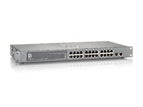 26-Port Fast Ethernet PoE Switch, 2 x SFP/RJ45 Combo Gigabit, 802.3at PoE+, 24 PoE Outputs, 480W รุ่น FGP-2412