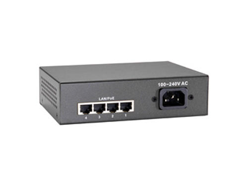 5-Port Gigabit PoE Switch, 65W, 802.3at PoE+, 4 PoE Outputs รุ่น GEP-0522