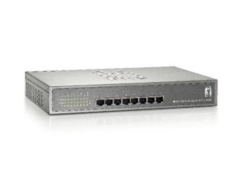 8-Port Gigabit PoE Switch, 802.3at PoE+, 240W รุ่น GEP-0822