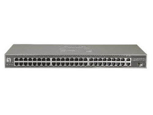 51-Port Ethernet Switch, 48 x RJ45 Fast Ethernet, 2 x RJ45 and 1 x SFP Gigabit รุ่น GSW-5150