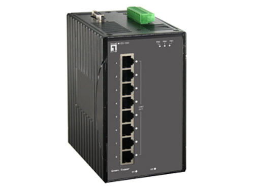 10-Port Industrial L2 Managed Fast Ethernet Switch, DIN-Rail, 2 x SFP/RJ45 Combo Gigabit รุ่น IES-1090