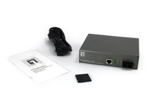 10/100BASE-TX to 100BASE-FX MMF SC PoE Converter, 15.4W รุ่น FVT-0203TXFC