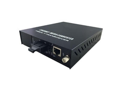 RJ45 to SC Managed Gigabit Media Converter, Single-Mode Fiber, 20km รุ่น GVM-1220