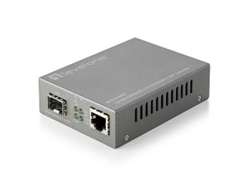 10/100/1000BASE-T to 1000BASE-X SFP Smart Converter รุ่น GVS-3800