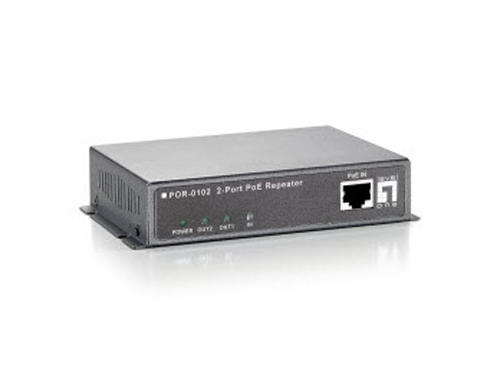 PoE Repeater, 2 Ports, Cascade รุ่น POR-0102