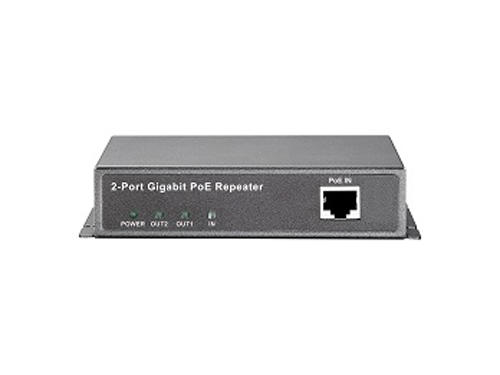 Gigabit PoE Repeater, 2 Ports, Cascade รุ่น POR-0122