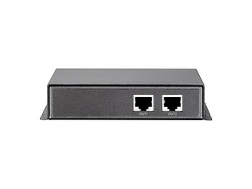 Gigabit PoE Repeater, 2 Ports, Cascade, 802.3at PoE+ รุ่น POR-0222