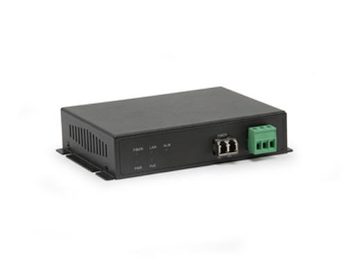 PoE Extender, Receiver, Over Hybrid Fiber, 1 PoE Output รุ่น PFE-1001R