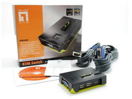 2-Port USB KVM Switch รุ่น KVM-0222