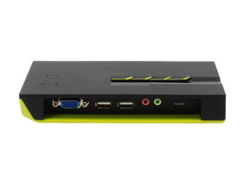 4-Port USB KVM Switch with Audio รุ่น KVM-0421