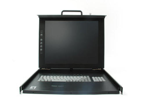 15" LCD KVM Rack Console รุ่น KVM-0115US (English K/B)/KVM-0115DE (German K/B)