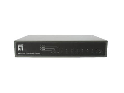 8-Port FXS H.323/SIP Gateway รุ่น VOI-8001