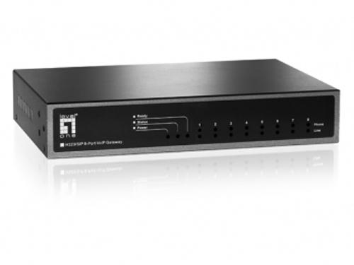 8-Port FXS H.323/SIP Gateway รุ่น VOI-8001