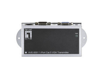 1-Port Cat.5 VGA Transmitter รุ่น AVE-9301