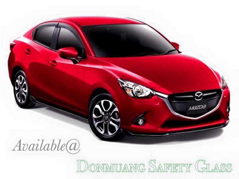 กระจกบังลมหน้า New Mazda 2 ปี 2015